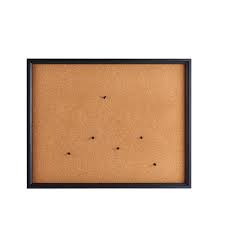 Black Framed Cork Board