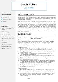 care istant cv exle writing