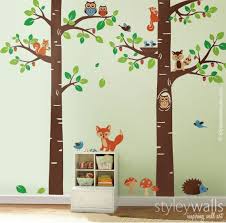 Forest Animals Wall Decal Tree Wall
