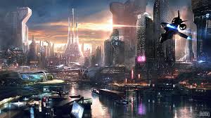 sci fi city 1080p 2k 4k 5k hd