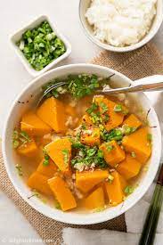 vietnamese pumpkin soup canh bi do