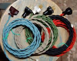 Diy Lighting Supplies Cloth Cord Brass By Snakeheadvintage