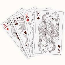 4 mondes bridge playing cards