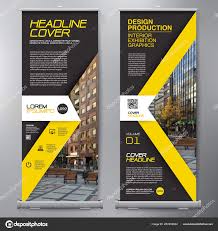 Business Roll Standee Design Banner Template Presentation Brochure