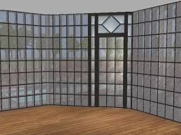 Modthesims Glass Block Wall Set