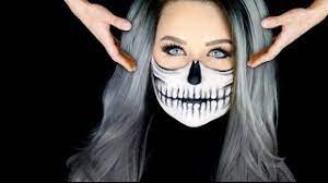 skeleton face paint tutorial for