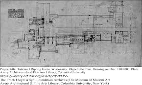 Building Taliesin Frank Lloyd Wright S