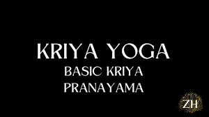 basic kriya yoga pranayama technique