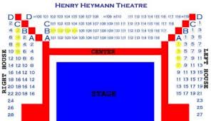Heymann Center Seating Chart Related Keywords Suggestions