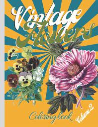 This is a flip through of the coloring book creative haven: Vintage Flowers Coloring Book Romantic Greyscale Coloring Pages Grey Garden Therapy Volume 2 By Adele Lcb Publishing
