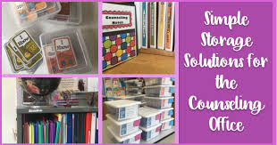 counseling office storage solutions