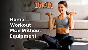workout plan without equipment