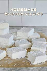 homemade marshmallows