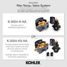 Kohler 1 Handle Shower Valve Trim Kit