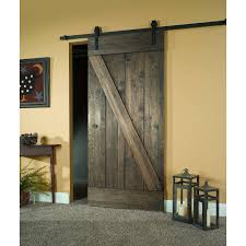 The barn door kit has been designed to work as a total system. Pinecroft Wood Z Design Barn Door Kit 24 Wide X 80 High Unfinished Pine Walmart Com Walmart Com