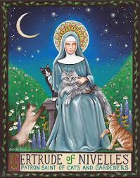 Gertrude Of Nivelles Patron Saint Of