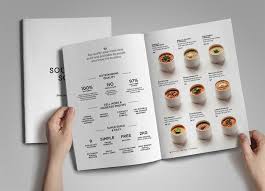 Food Product Brochure Design Design Layout Brochure Design