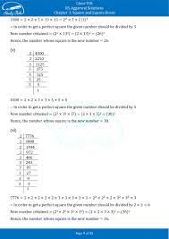 RS Aggarwal Solutions Class 8 Exercise 3A Chapter 3 Square and Square Roots