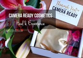 camera ready cosmetics haul