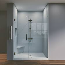Customized Design Frosted Glass Shower