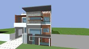 front elevation of house design with