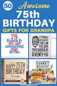 75th birthday ideas 100 ideas for a