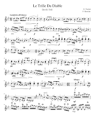 When (especially in baroque music) it is placed upon a tied note. The Devil S Trill Sonata Sheet Music For Violin Solo Musescore Com