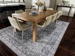 extra large rugs light gray distressed