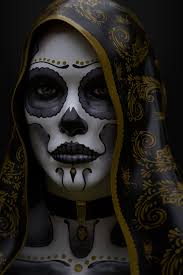mexican s skull makeup zbrushcentral