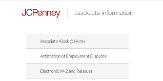 jcpenney ociate kiosk what you need