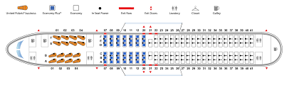 seat map boeing 757 200 united airlines