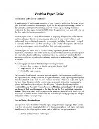Ideally, position papers lay out a country's position on an issue before the united nations, focusing on what a specific delegation would like to address or accomplish at the un, rather than describing a specific country's experience with a certain issue. Example Of A Literature Review In Mla Format