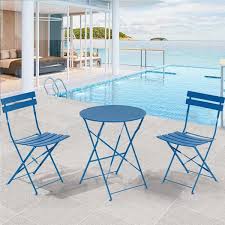 portable folding table and chair