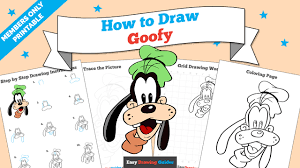 Hey draw so cute fans, let me keep you updated on my progress and all the free stuff on this site. How To Draw Goofy Really Easy Drawing Tutorial