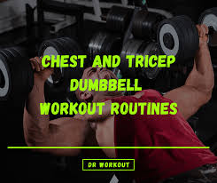 tricep dumbbell workout routines
