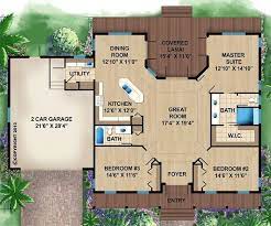 Orchid Bay Coastal House Plans From