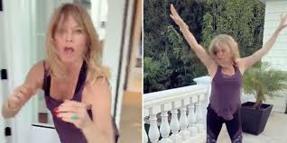 Check spelling or type a new query. Watch Goldie Hawn Joyfully Shake It To Tones And I S Dance Monkey