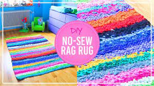 diy no sew rag rug you