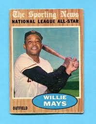 Jan 31, 2021 · willie mays' 1957 topps baseball card is fairly straightforward in design. 1962 Topps 395 Willie Mays All Star San Francisco Giants Baseball Card Ex Wrbk