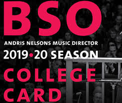 Purchase A Bso College Card Official Website Of The Boston