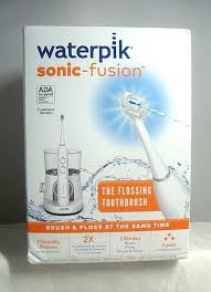 waterpik sonic fusion flossing