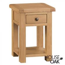 Tall Side Table Oak 58 Off
