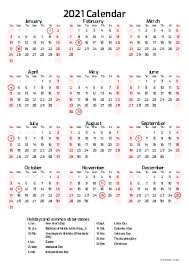 All us holiday calendar templates. Printable 2021 Calendars Pdf Calendar 12 Com