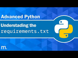 python requirement txt files what
