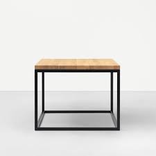 Lungo Coffee Table With Oak Top And