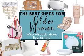 gifts for older women who have everything