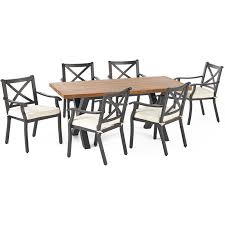 Concrete Top Patio Dining Set