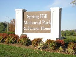 our spring hill memorial funeral home