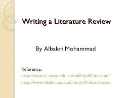 Literature review format example  critical analytical thinking stanford syllabus