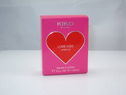 kiko love kiss lip balm review